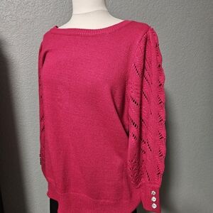 Pink sweater